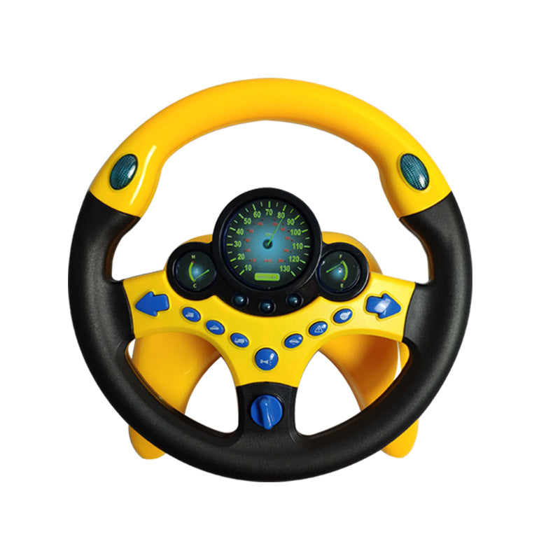 Learning Simulate Driver Steering Wheel Toy for Kids 3+