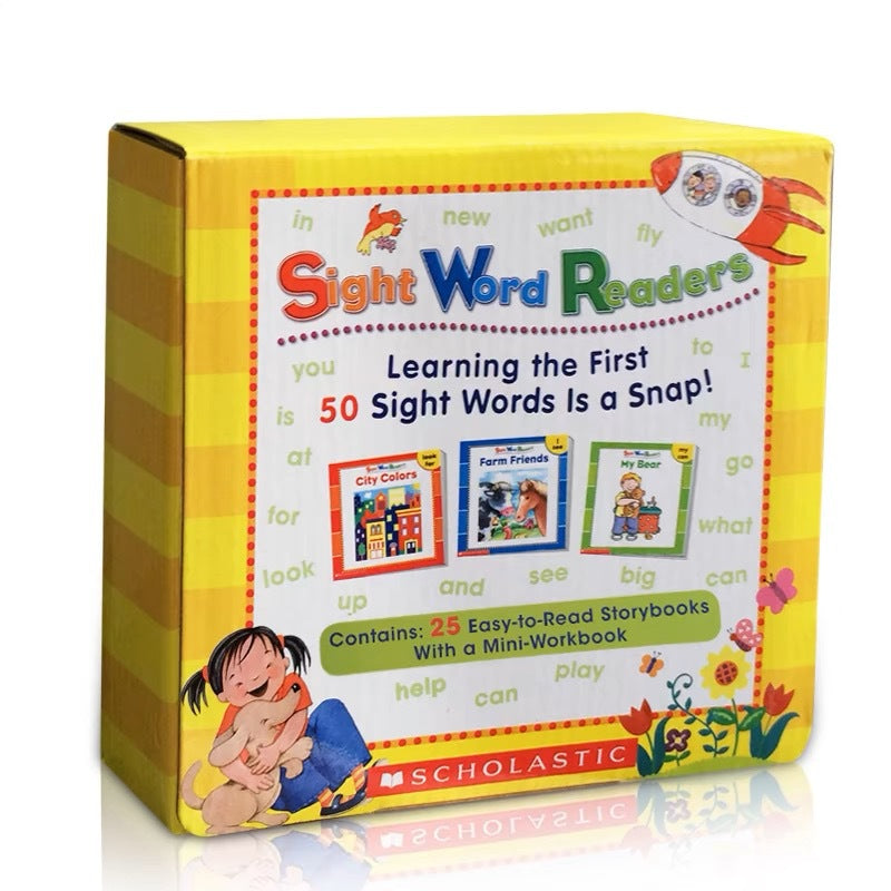 Sight Word Readers | 25 Storybooks + CD | 4+