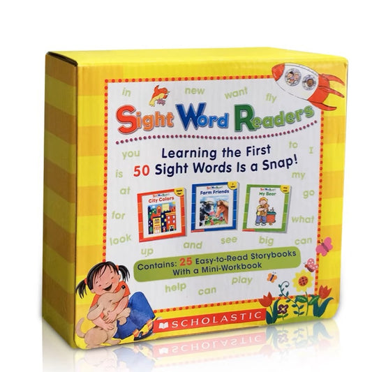 Sight Word Readers | 25 Storybooks + CD | 4+