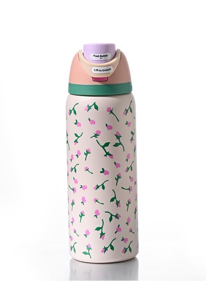 Owala Bottle Stainless Steel Free Sip Leak-proof Flower 710-950ml