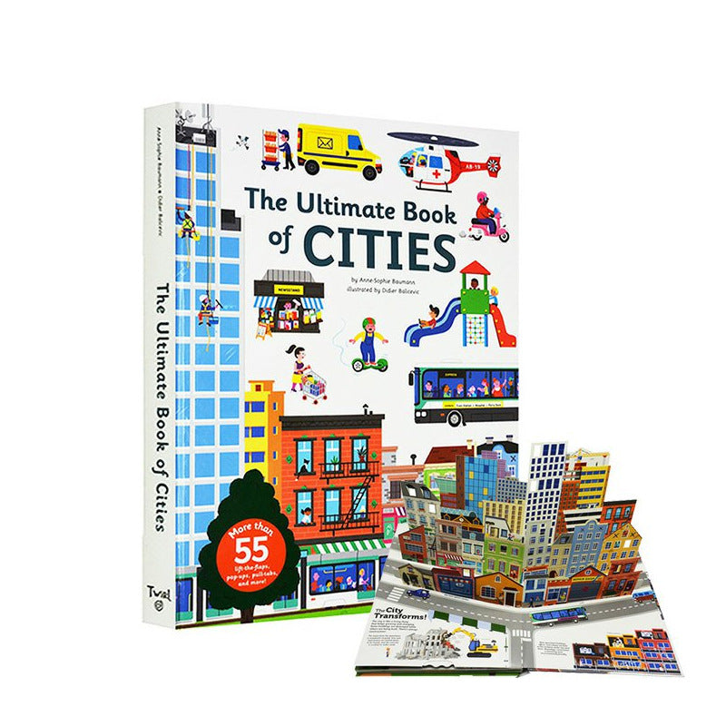 The Ultimate Book Of Cities | Hard Cover | 5+