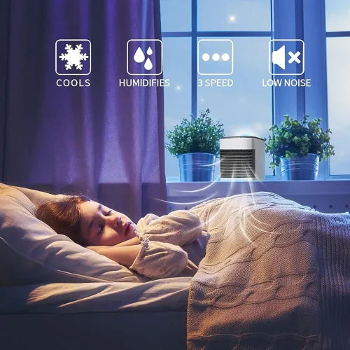 Portable Air Cooler With 2× Cooling Power