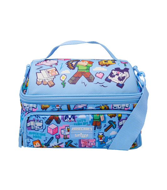 Smiggle Lunch Bag | Minecraft My World | 24.5x16.5x15cm