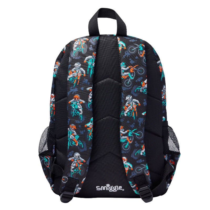 Smiggle Backpack Motorcycle Design 42cm G1-G3