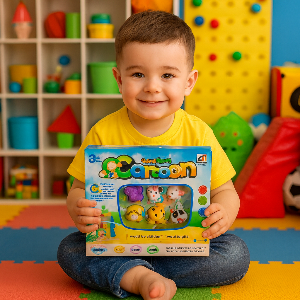 Animal World Cartoon Piano Toy
