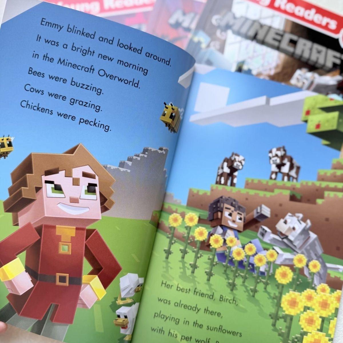 Young Readers Level 2 Minecraft 6 Books Set | Soft Cover | 4+