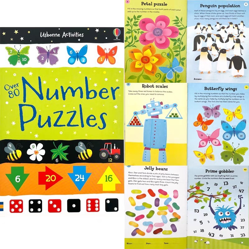 Usborn Activities Puzzle Books