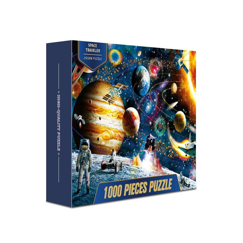 1000-Piece Jigsaw Puzzle Collection – 70 × 50 cm