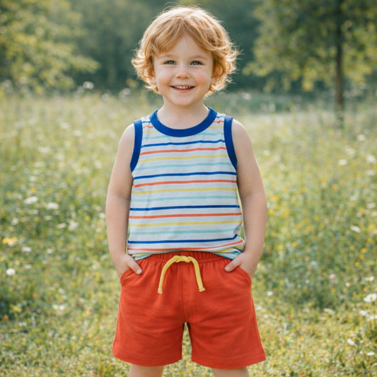 Boys Cotton Primark – Soft Summer Outfit (6–18M)