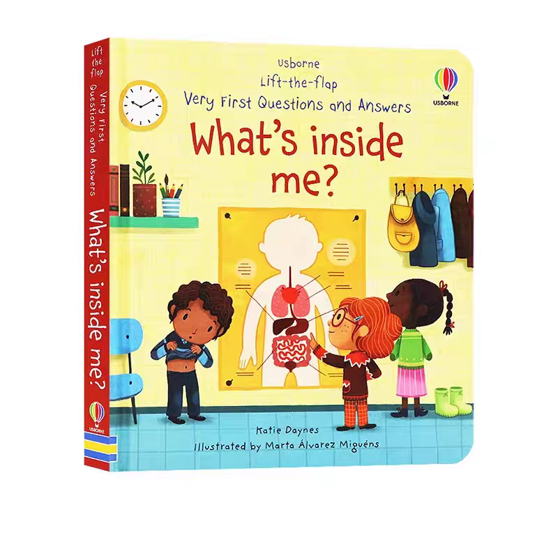 Usborne Lift-the-Flap Very First Questions And Answers Books | Hard Cover | 3+