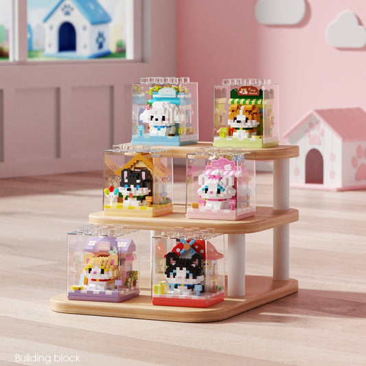 Sweetheart House Mini Block Pet Collection With Box | 450pcs