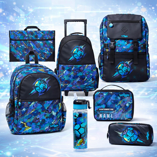 Smiggle Blue Football Set | Build Your Own Set