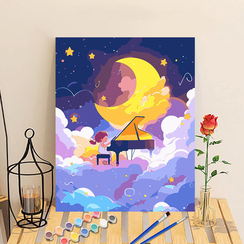 DIY Paint by Numbers Canvas Kit | 40×50cm