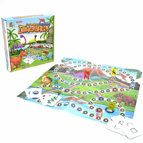 Colors&Shapes Dinosaur Board Game | 3+