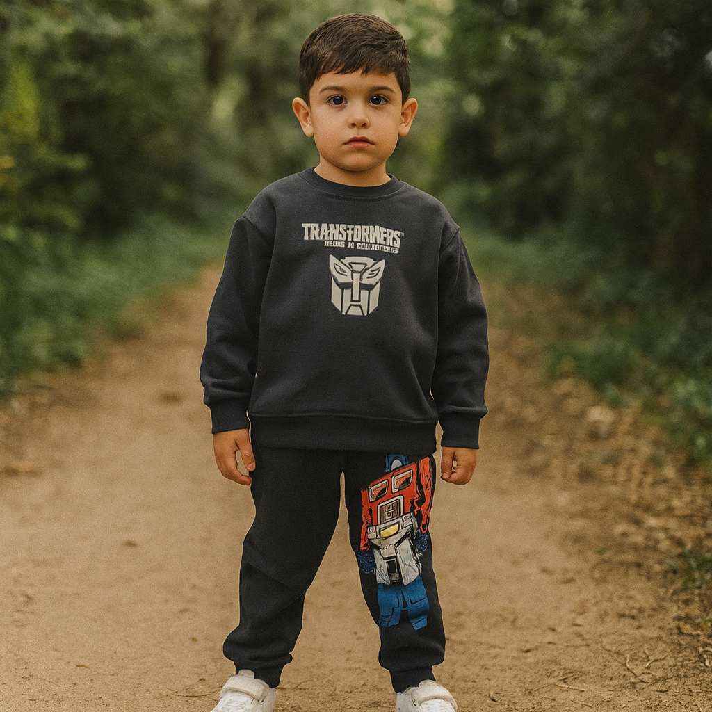 Cotton Transformer Design  Outfit  Size 2-5y