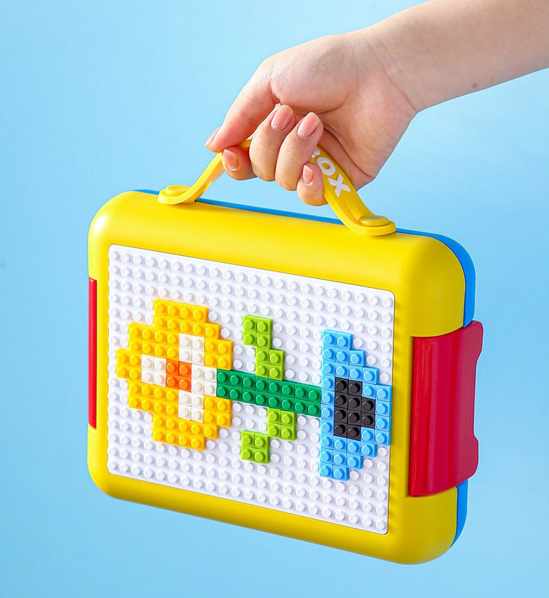 Lunch Box - Building Blocks | Fork & Spoon | 22.5×17.5×6.6cm