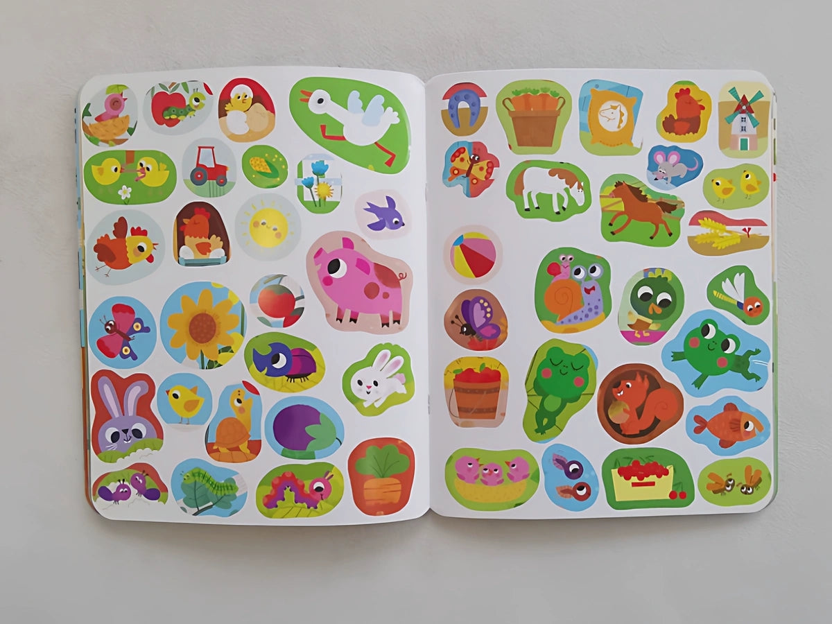 100 Autocollants Repositionnables - French Book | Soft Cover | 3+