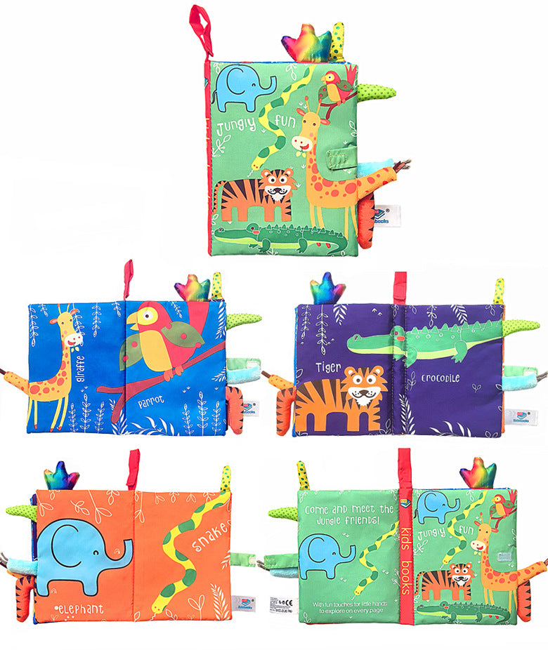 Baby Soft Sensory Cloth Books | 0–2Y
