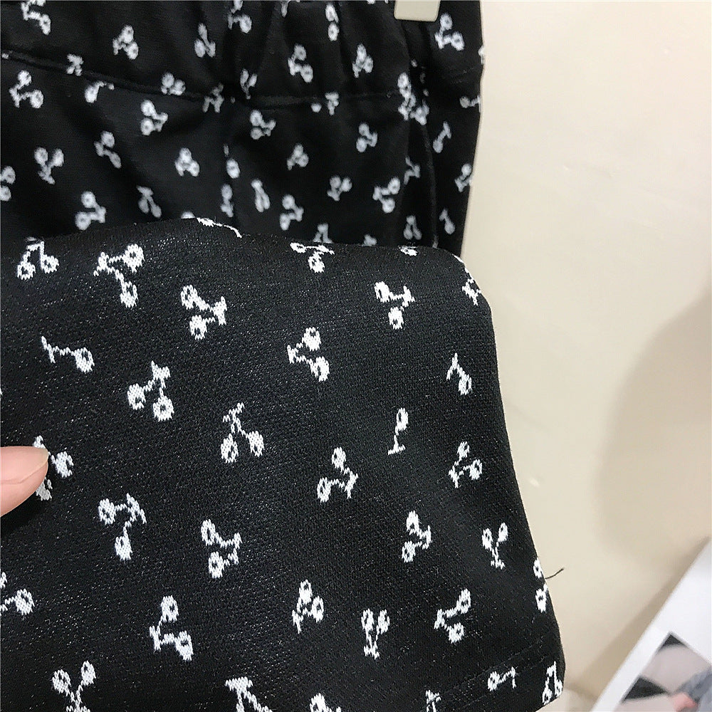 Girls Cotton Flower Set - Soft Summer Outfit (7-8Y)