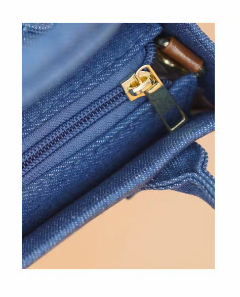 Jeans Bag - Panda | 31×25×13cm