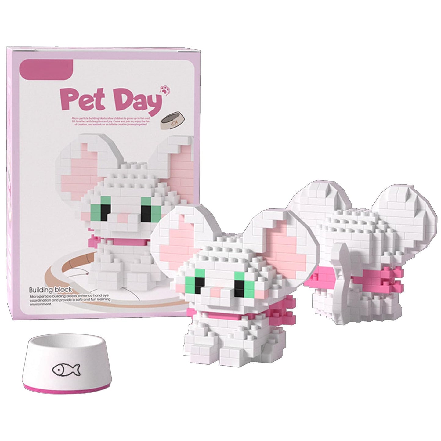 MEKANSM Mini Dog Collection – 18-Piece Building Block Collection| 8+