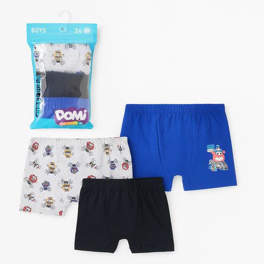 Boys Underwear Cotton 100% 3-10y 3 pcs