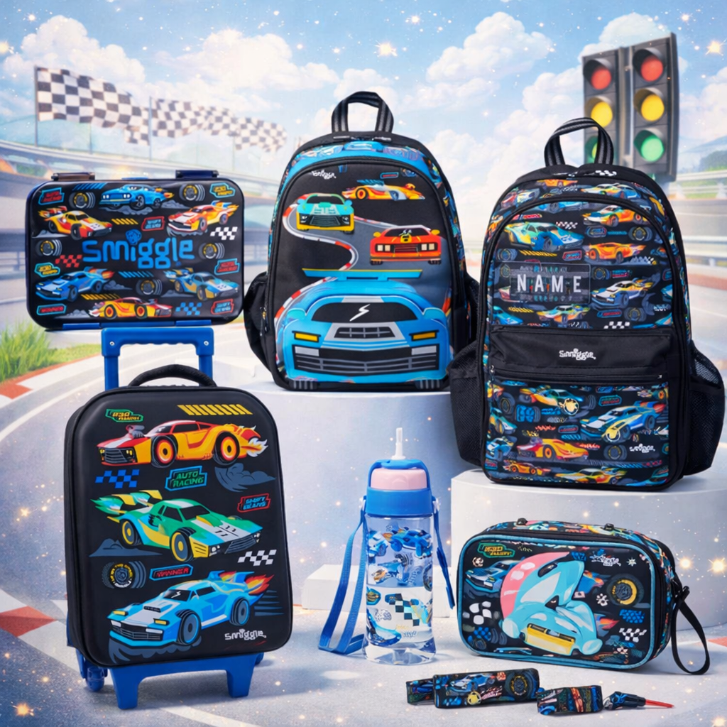 Smiggle Car Racing | Build Your Own Set