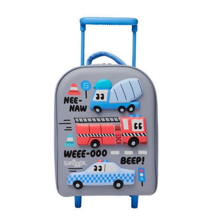 Smiggle Trolley Bag - Hardtop | Vehicles | Mixer Truck | 36cm