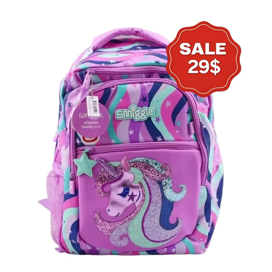 Smiggle Backpack Unicorn | (G1-G3) | 42cm