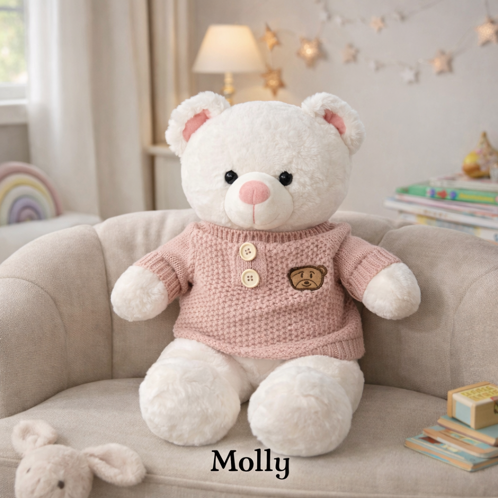 Ben & Molly Teddy Bear – 50 cm Soft Cuddly Plush