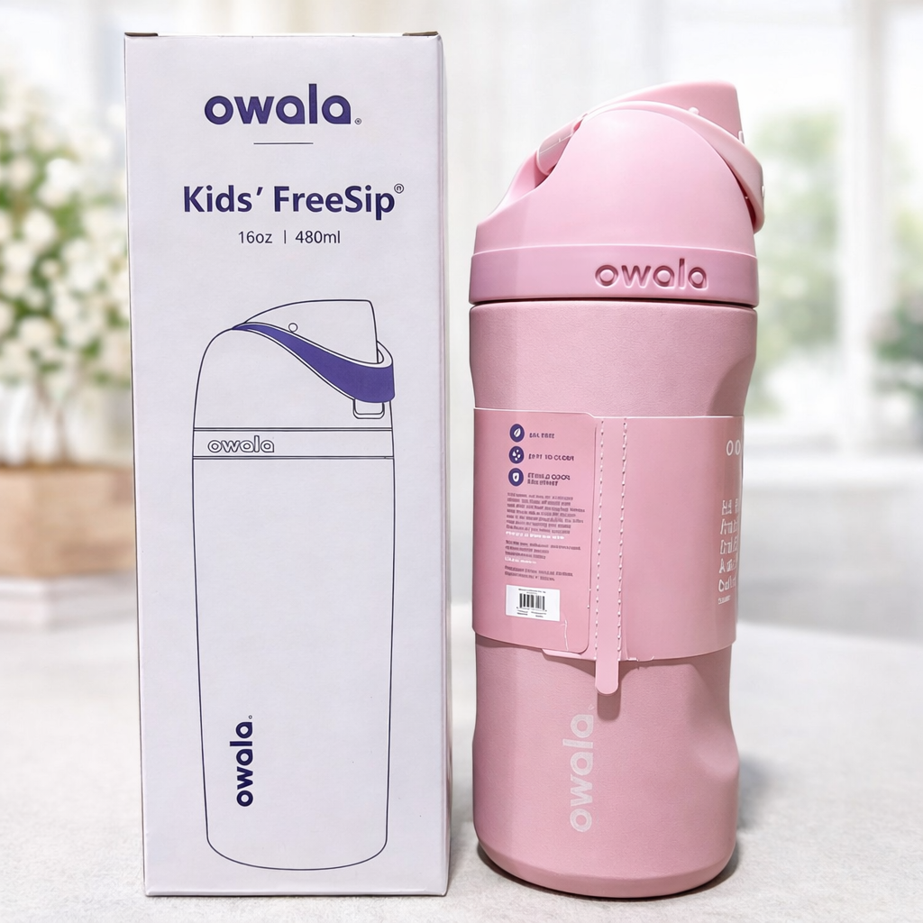 Owala Bottle Stainless Steel Kids' Freesip With Straw 480ml