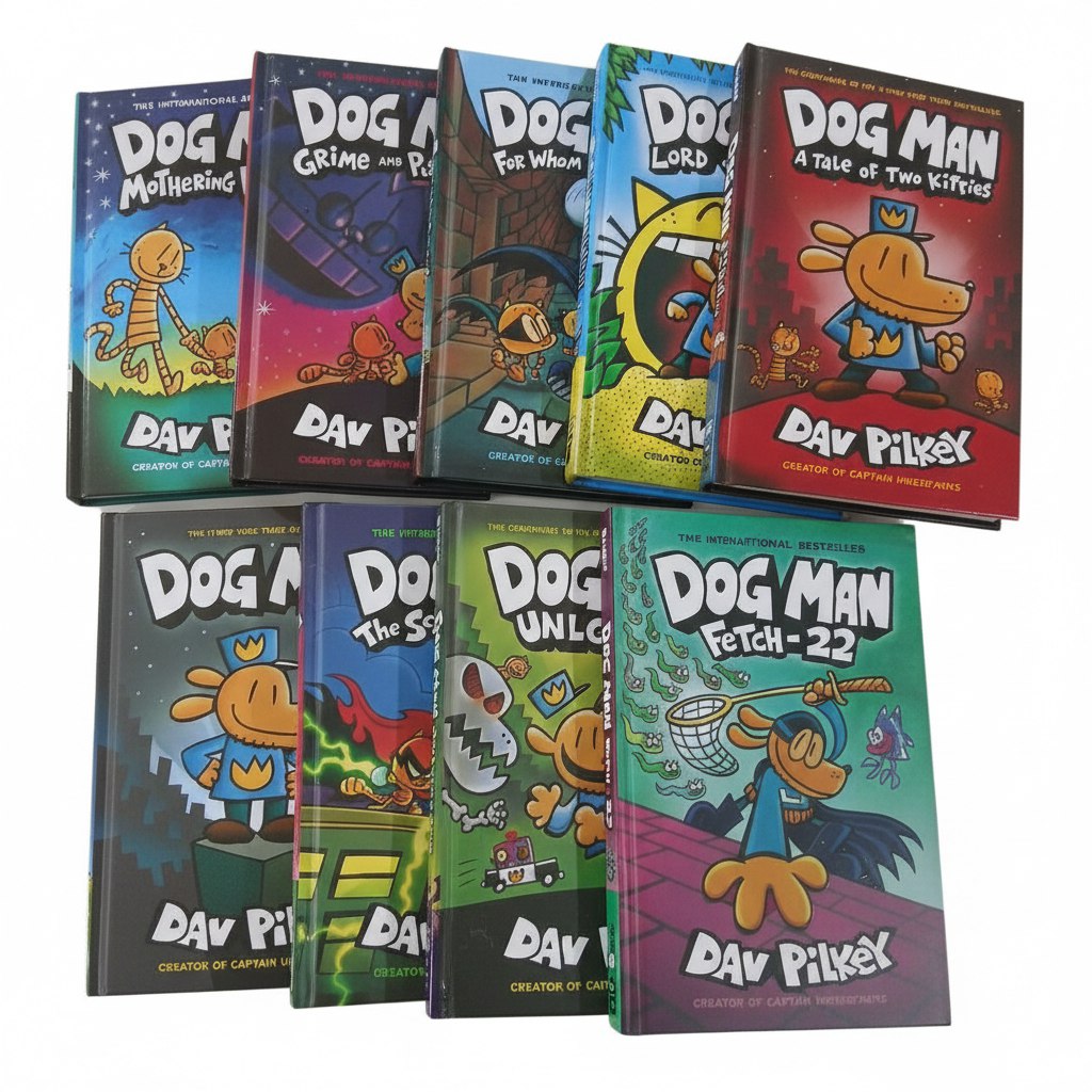Dog Man By Dav Pilkey - Creator Of Captain Underpants | Hard Cover | 1 pc