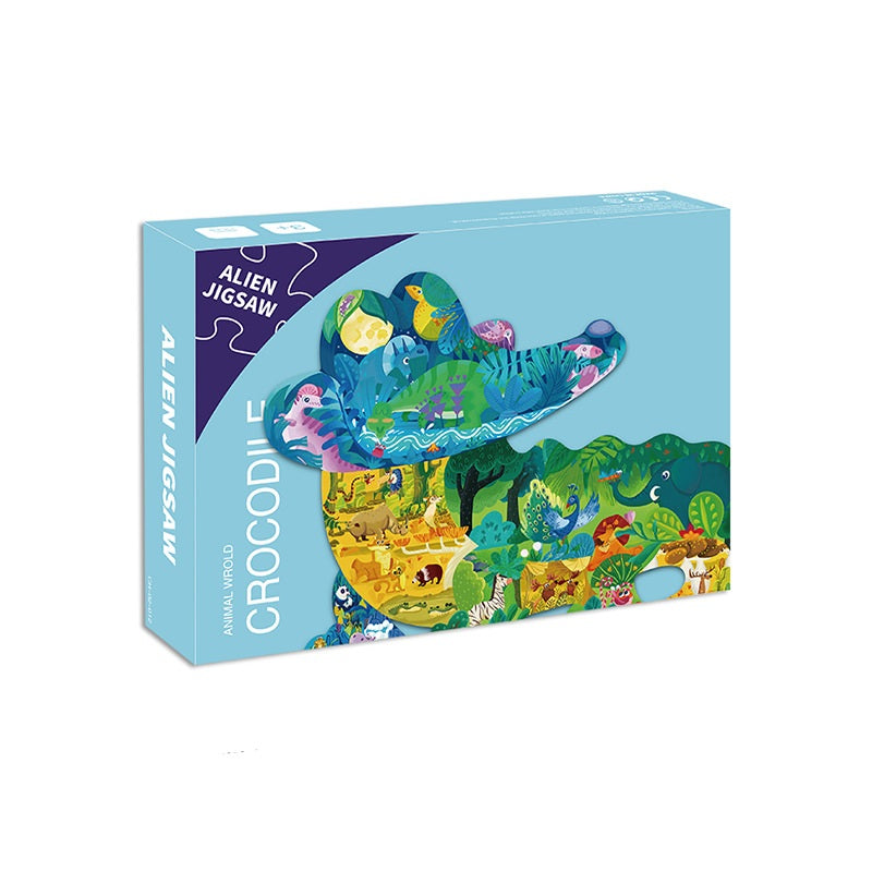 Shaped Jigsaw Puzzle Collection – Animal, Ocean, Dinosaur & Fantasy Designs