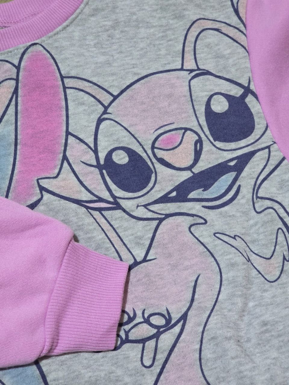 Outfit With Light Fleece Stitch Design Size 4-8y