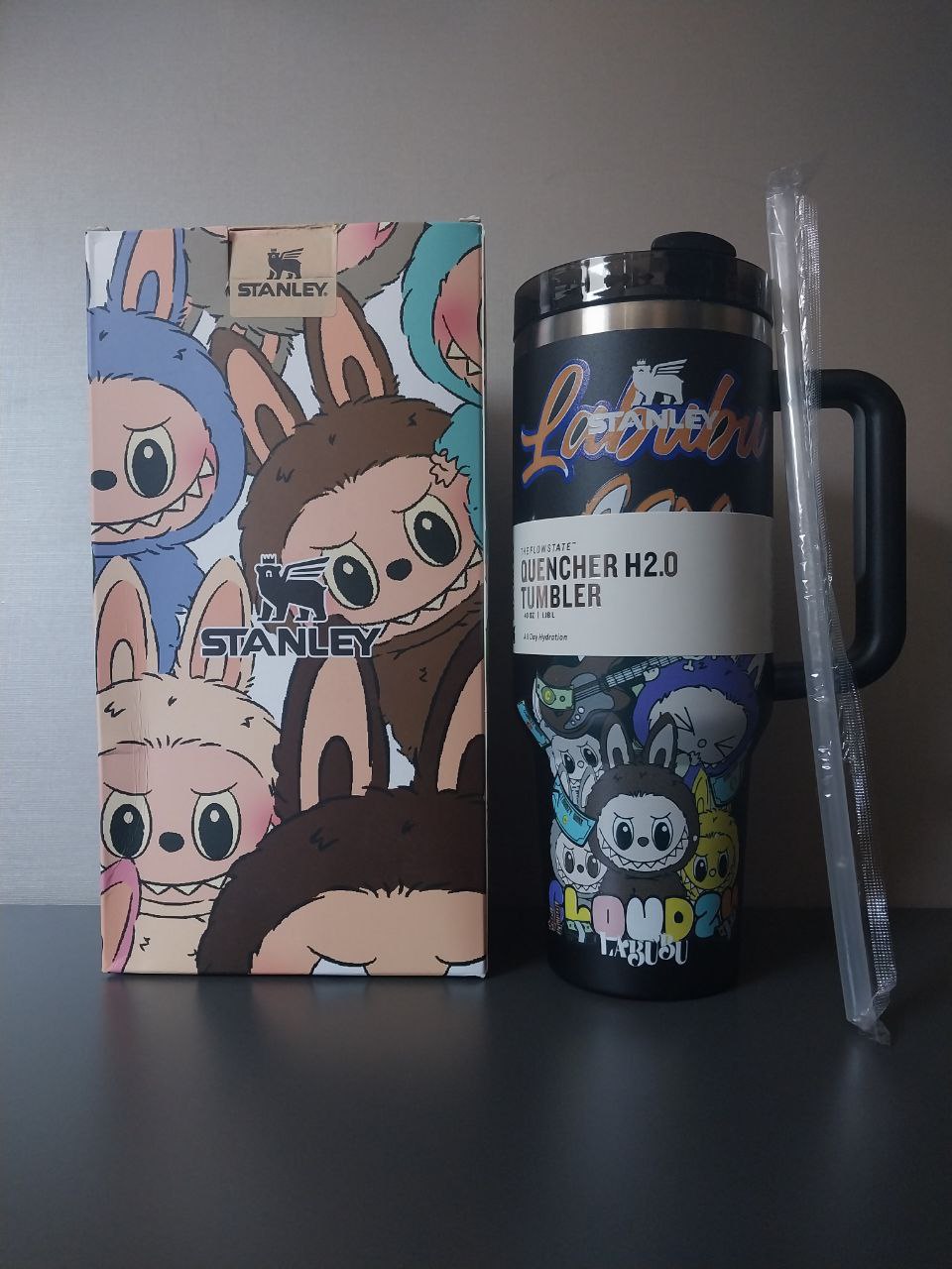 Labubu Cup Stainless Steel 1.18L With Straw