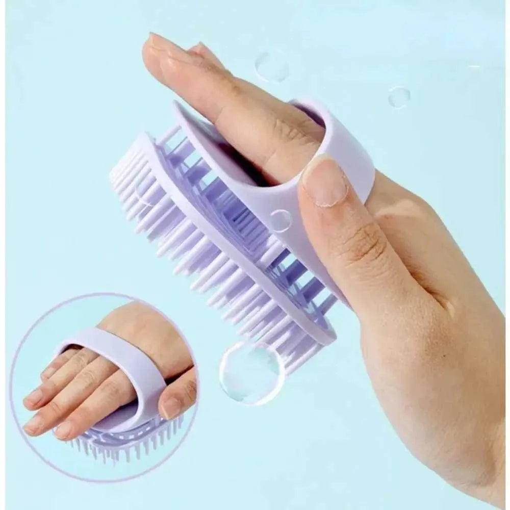 Silicone Scalp Massager Hair Brush