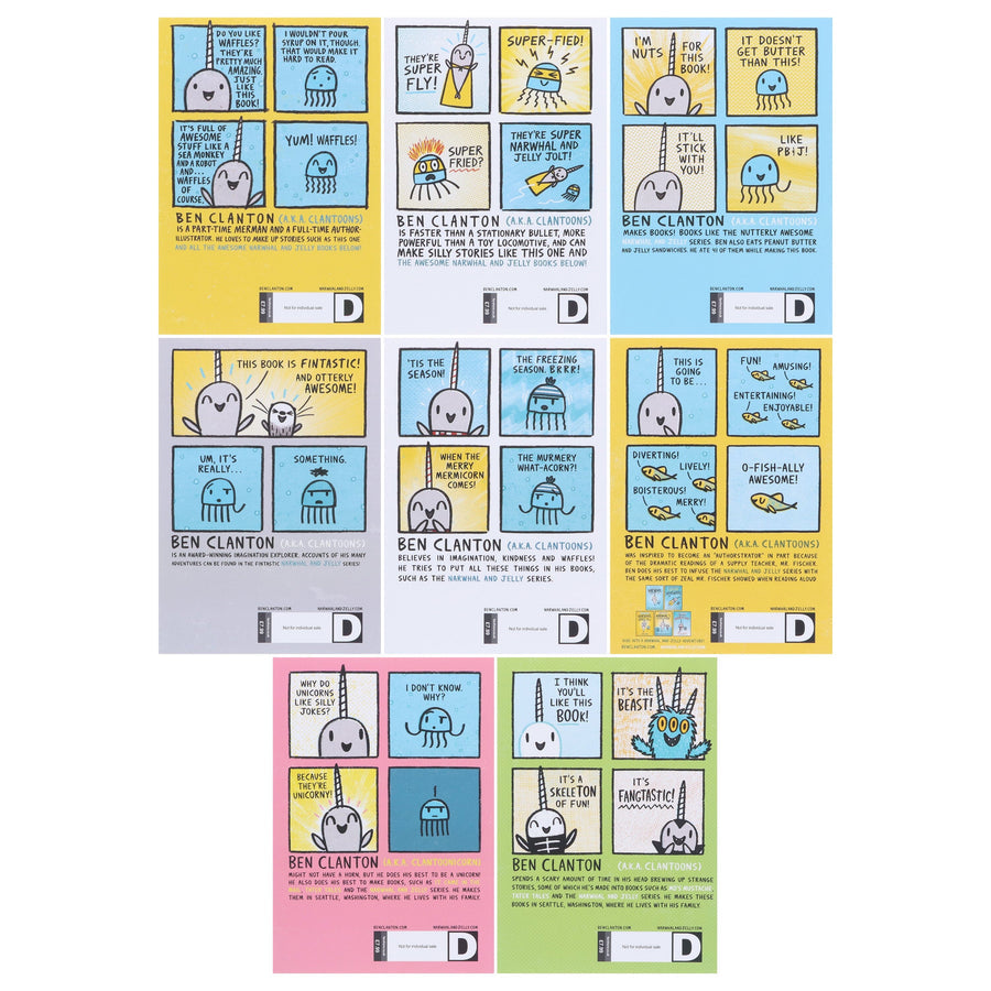 A Narwhal And Jelly - 8 Books Set | Soft Cover