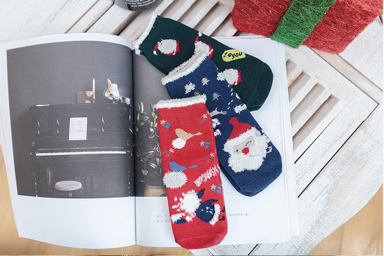 Kids’ Christmas Sock Gift Box – 3 Pairs | 3–10Y