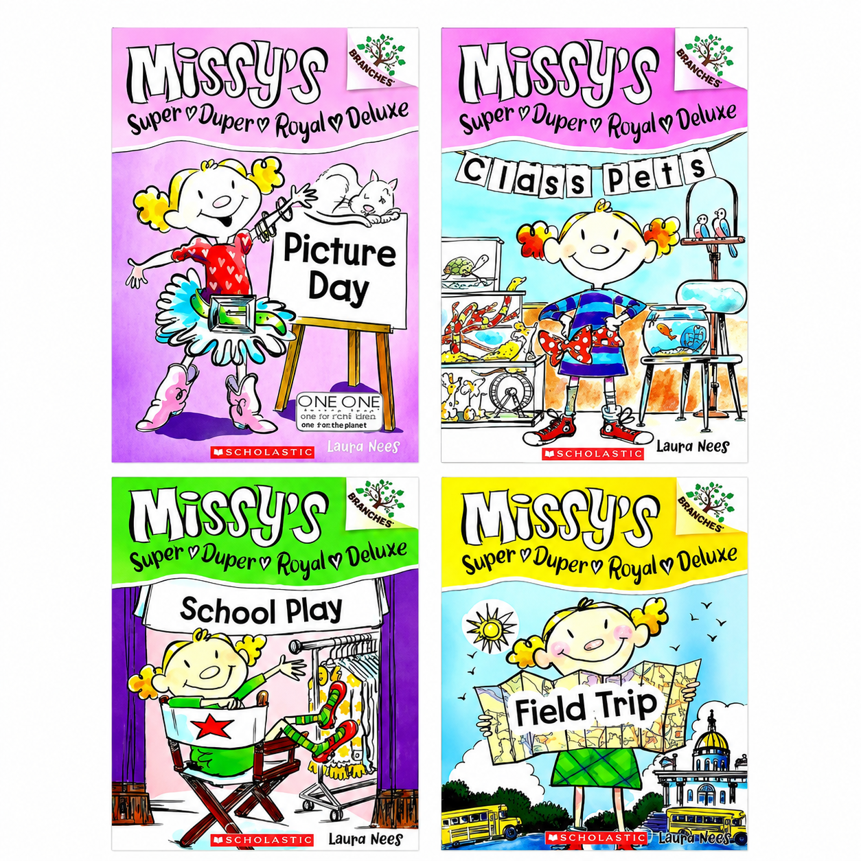 Missy's Super Duper Royal Deluxe | 4 book set | Soft Cover | 6+