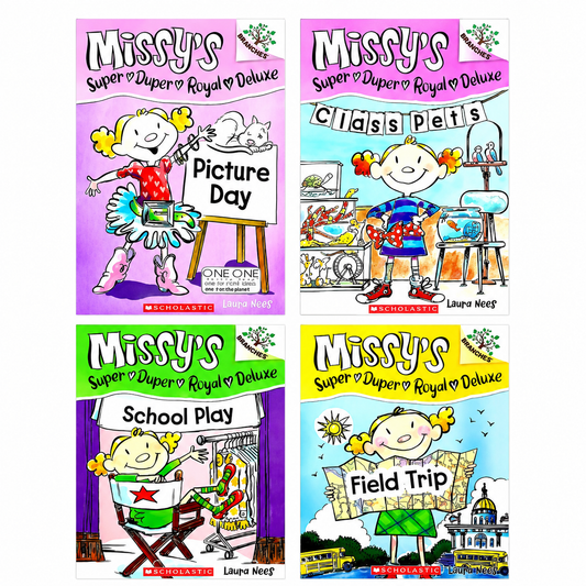 Missy's Super Duper Royal Deluxe | 4 book set | Soft Cover | 6+