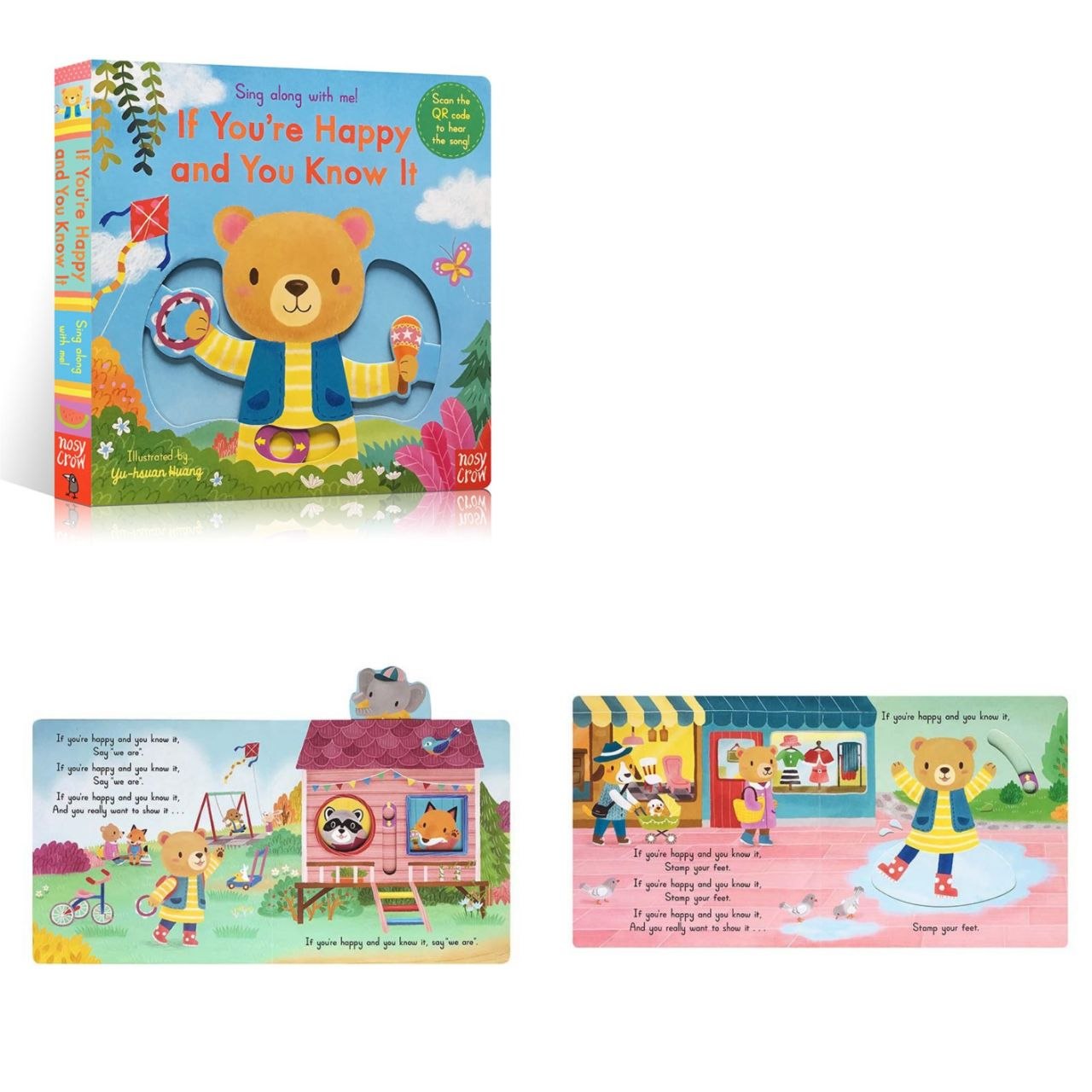 Sing Along With Me! Books With Song | Hard Cover | 1+