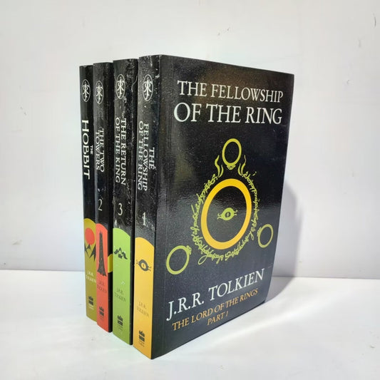 The Lord of the Rings & The Hobbit 4-Book Collection by J.R.R. Tolkien | Soft Cover