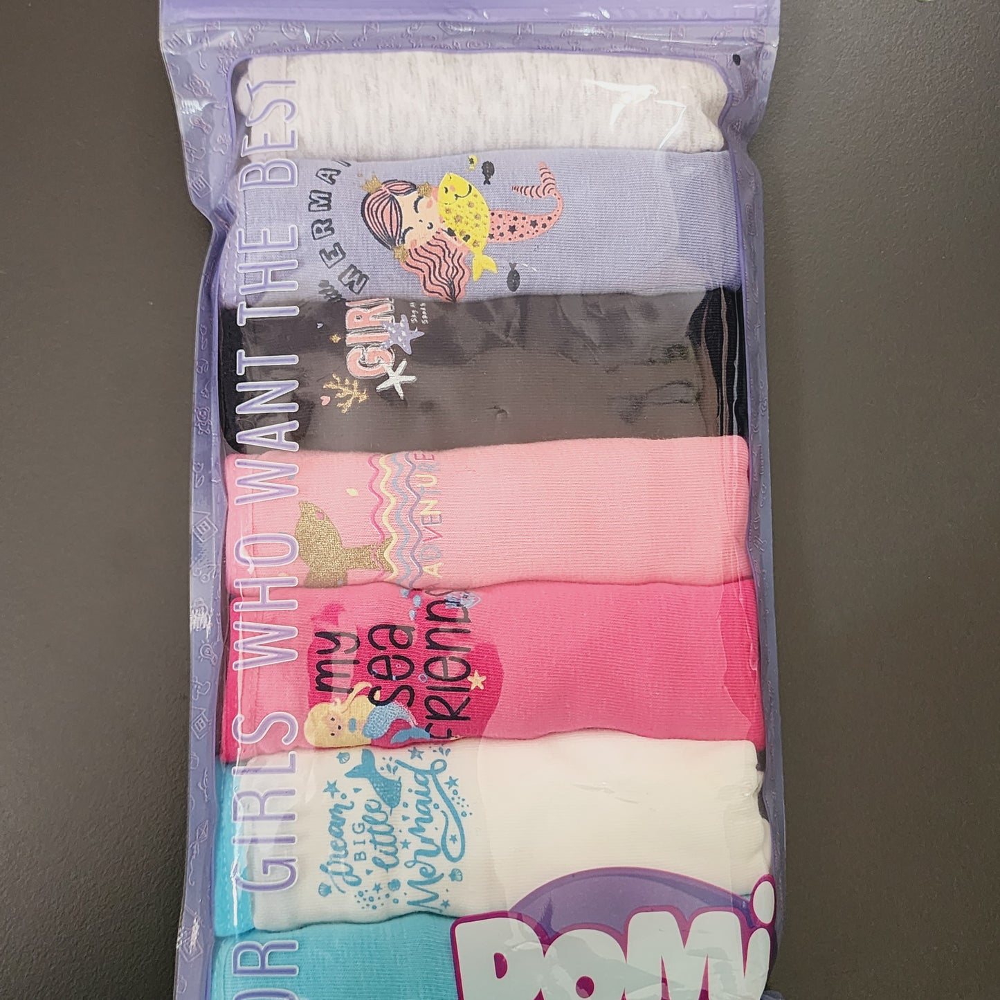 Girls Underwear 100% Cotton 3-10y 7 pcs