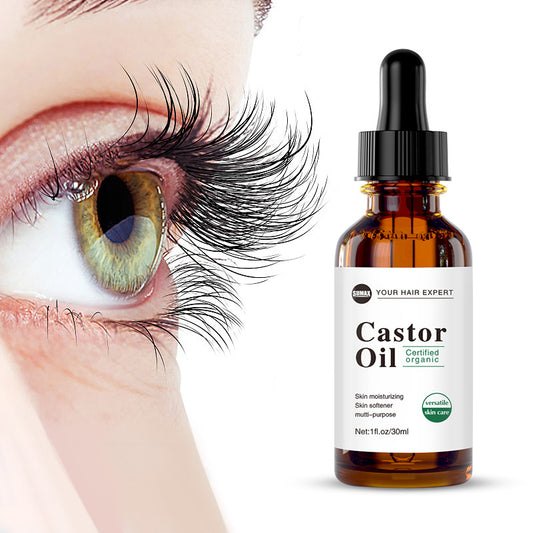 Castor Oil  - Hair Growth & Care, Thicker Eyelashes & Eyebrows 30ml