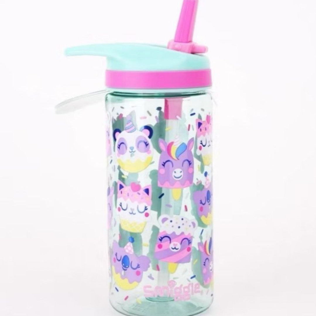 Smiggle Bottle 440 ml Unicorn Design 17.5cm