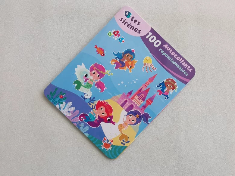 100 Autocollants Repositionnables - French Book | Soft Cover | 3+
