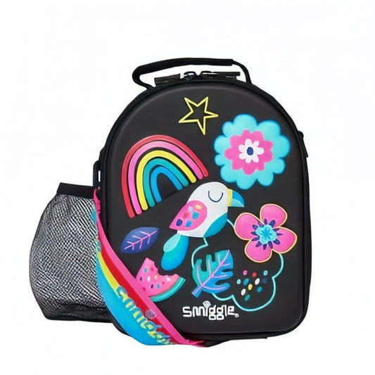 Smiggle Lunch Bag Rainbow Bird Design