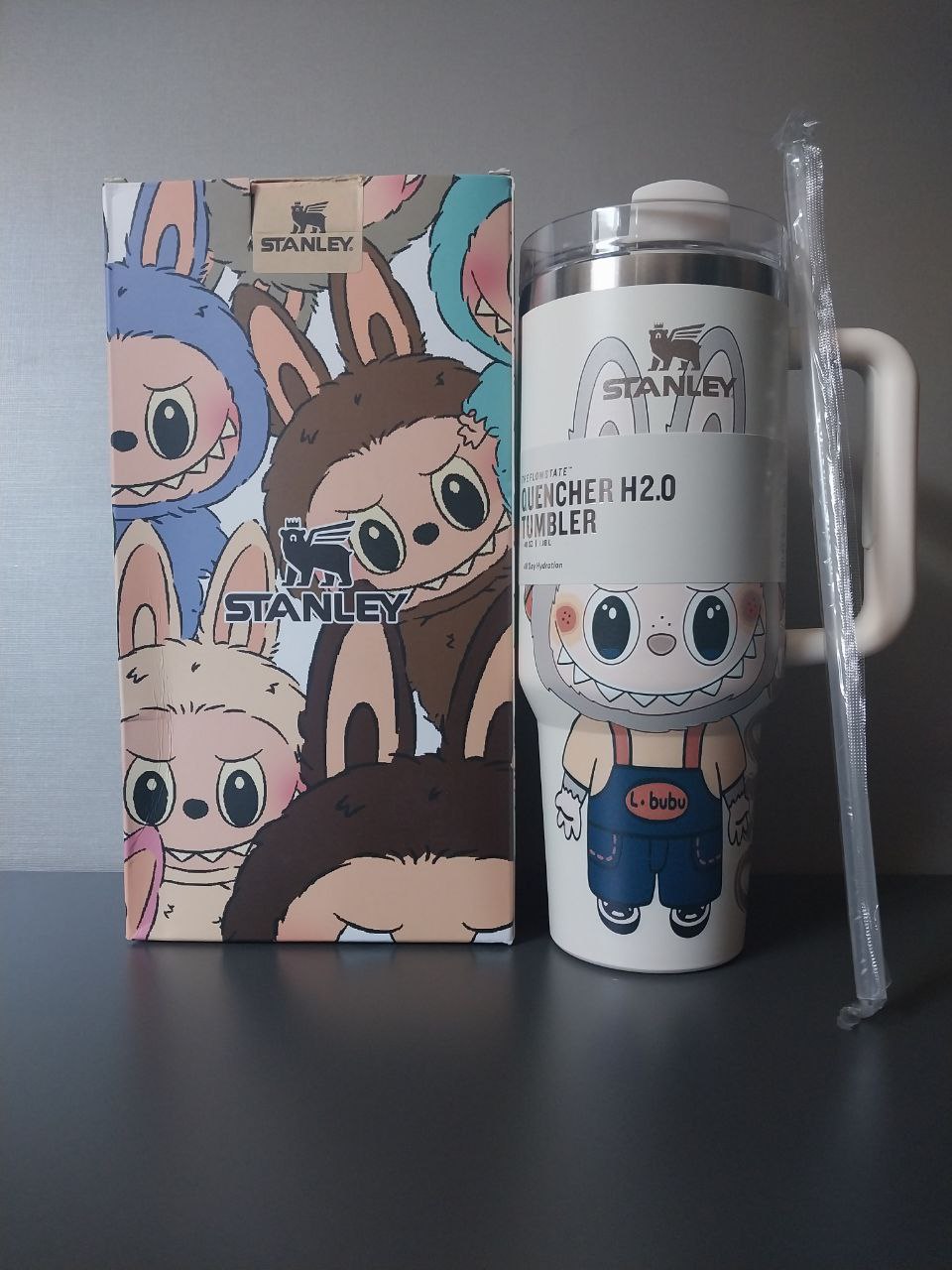 Labubu Cup Stainless Steel 1.18L With Straw