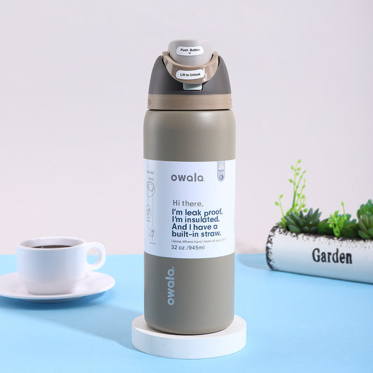 Owala Bottle Stainless Steel FreeSip Leak-proof | Down To Earth | 710-950ml