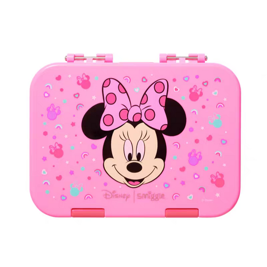 Smiggle Lunch Box - Minnie Mouse | 21x15x4.5